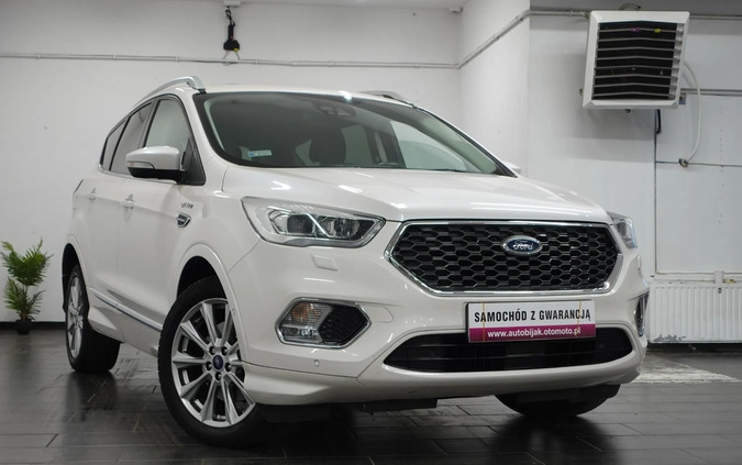 Ford Kuga cena 67900 przebieg: 189810, rok produkcji 2018 z Malbork małe 781